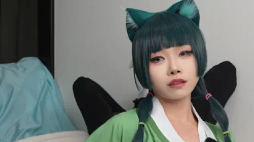 คลิปหลุดจีน caomeiyuyi สาวคอสเพลย์หุ่นอวบน่ารักขย่มควยแฟนบนเตียง หีแน่นกระแทกสดรัวครางเสียว น้ำเงี่ยนแตกในห้องนอน