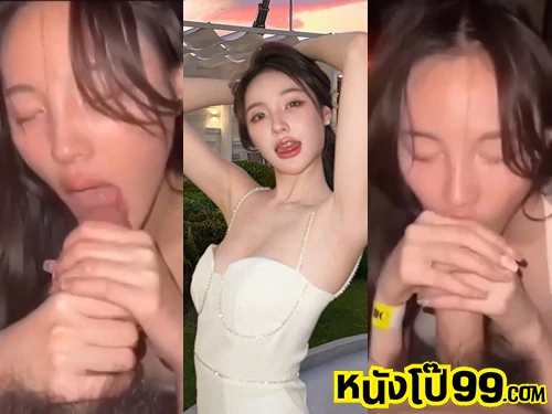 คลิปหลุดพิมกรกนก Vk เน็ตไอดอลสาวคนดัง แฟนเก่าคิวเทโอปป้า โดนหนุ่มตี๋ใหญ่ให้อมควย พร้อมถ่าย XXXX หลังกลับจากดูคอนเสิร์ต จับควยเปิดหัวอมควยฟิน แล้วขึ้นขย่มเย็ดเสียวหีสวยสุดๆ